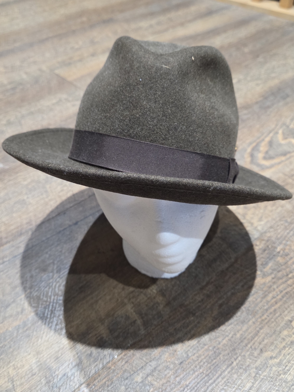 Pendleton Men's Felt Fedora in Charcoal